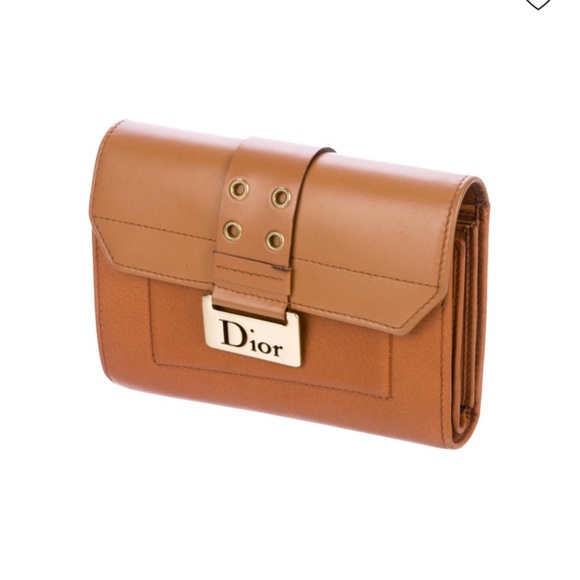 Dior Handbags - Christian Dior Tan Wallet